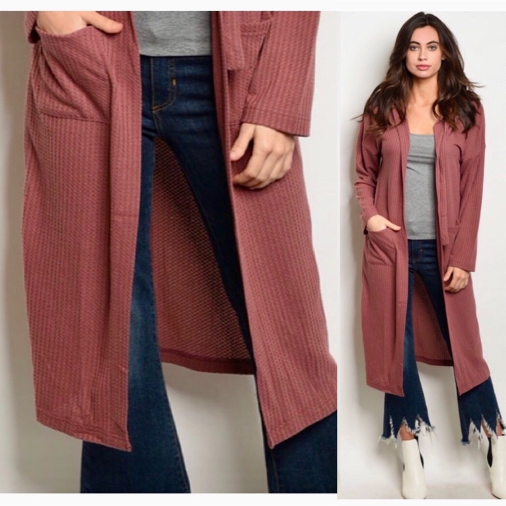 ‼️LAST ONE ‼️ Mauve Cardigan